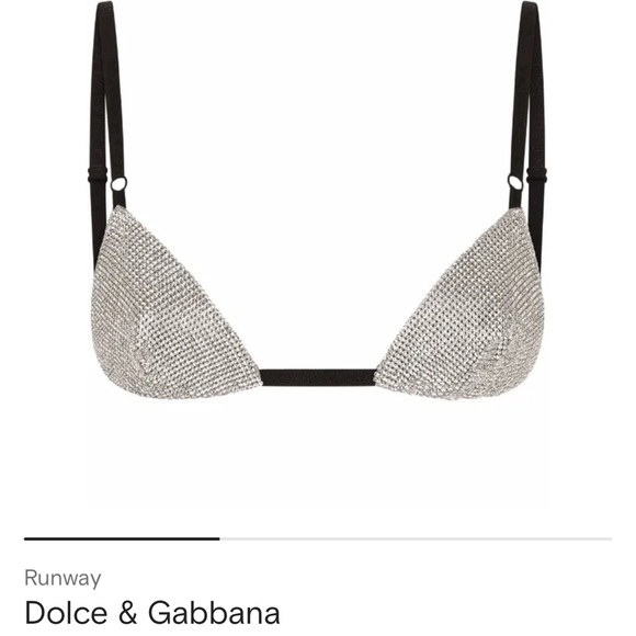 Dolce & Gabbana Crystal Bra Runway - Picture 1 of 5